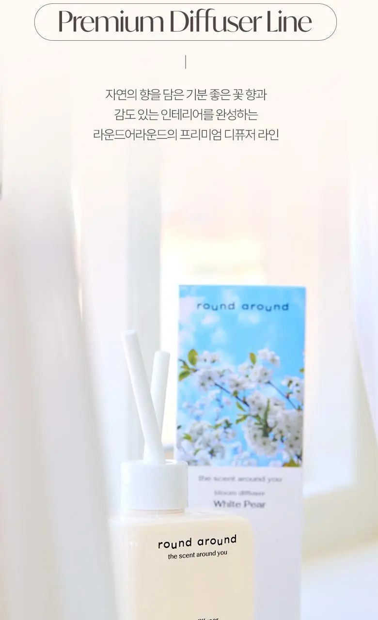 라운드어라운드 블룸 디퓨저 300ml 2종 상세페이지 6