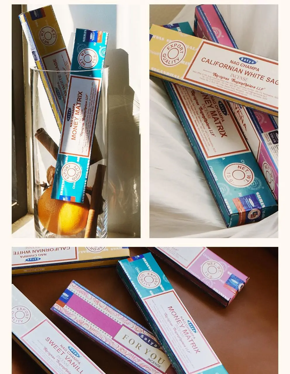 사티아 머니 매트릭스 인센스 스틱 15g 상세페이지 12