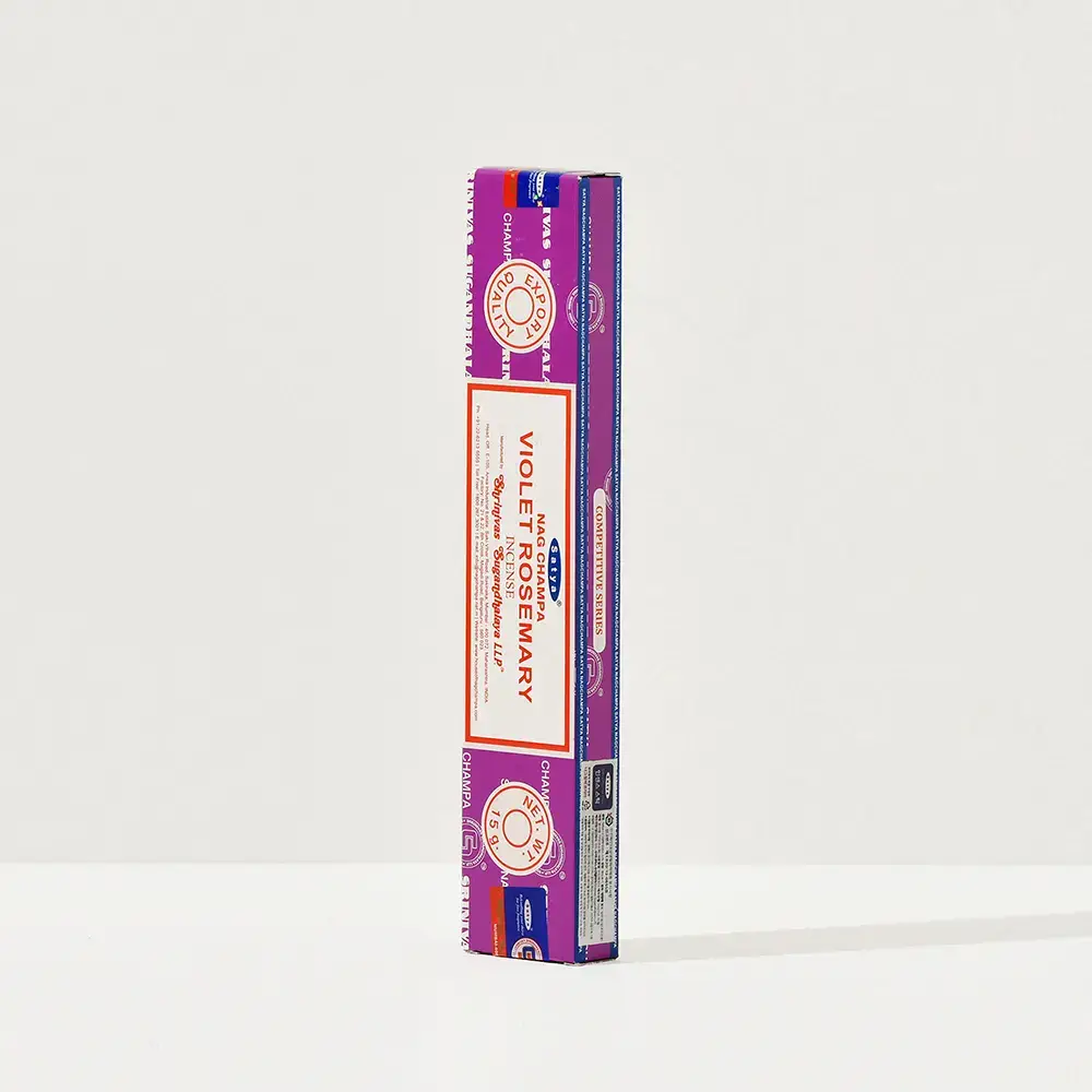 사티아 바이올렛 로즈마리 인센스 스틱 15g