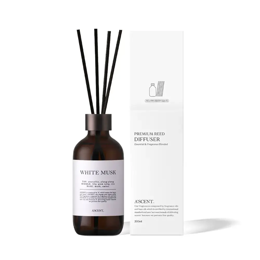 에이센트 네이처 디퓨저 화이트머스크 200ml