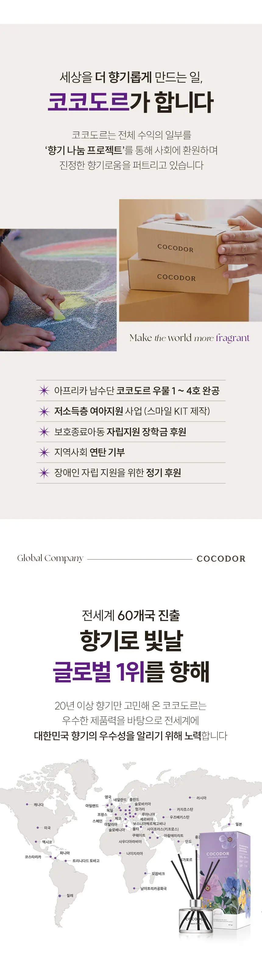 코코도르 미니가든 디퓨저 200ml 3종 택1 상세페이지 3