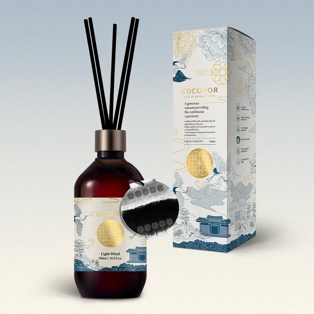 코코도르 프리미엄 디퓨저 500ml 산들바람/화이트머스크 (명절기획) (온)