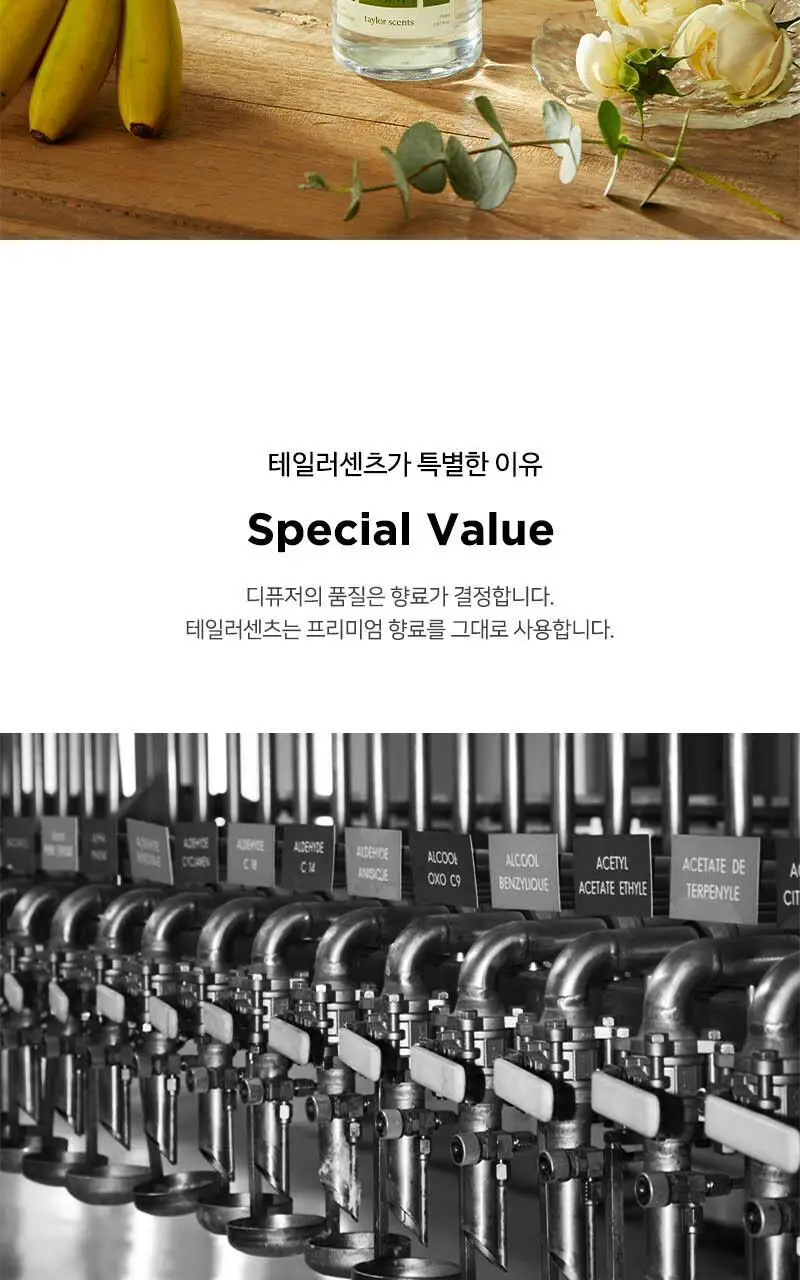 테일러센츠 비건 디퓨저 150ml 2종 택1 (샌달우드모스/일랑일랑허브) 상세페이지 11