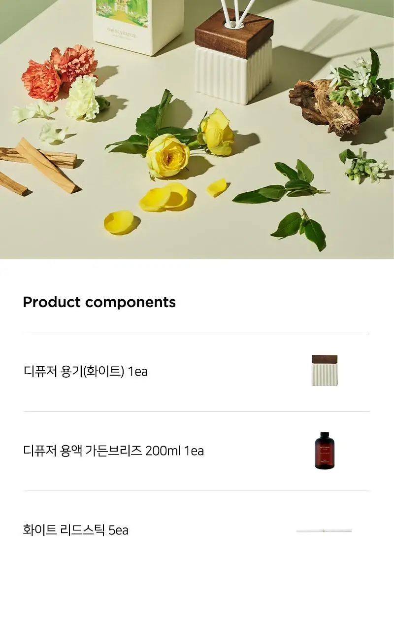 테일러센츠 오브제 디퓨저 가든브리즈 200ml 상세페이지 3