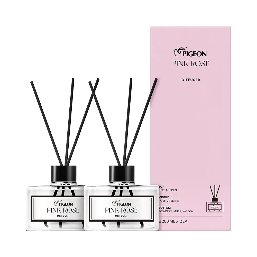 피죤 디퓨저 200ml 2개입 핑크로즈