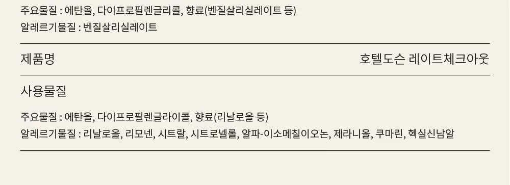 호텔도슨 디퓨저 250ml 7종 택1 상세페이지 15