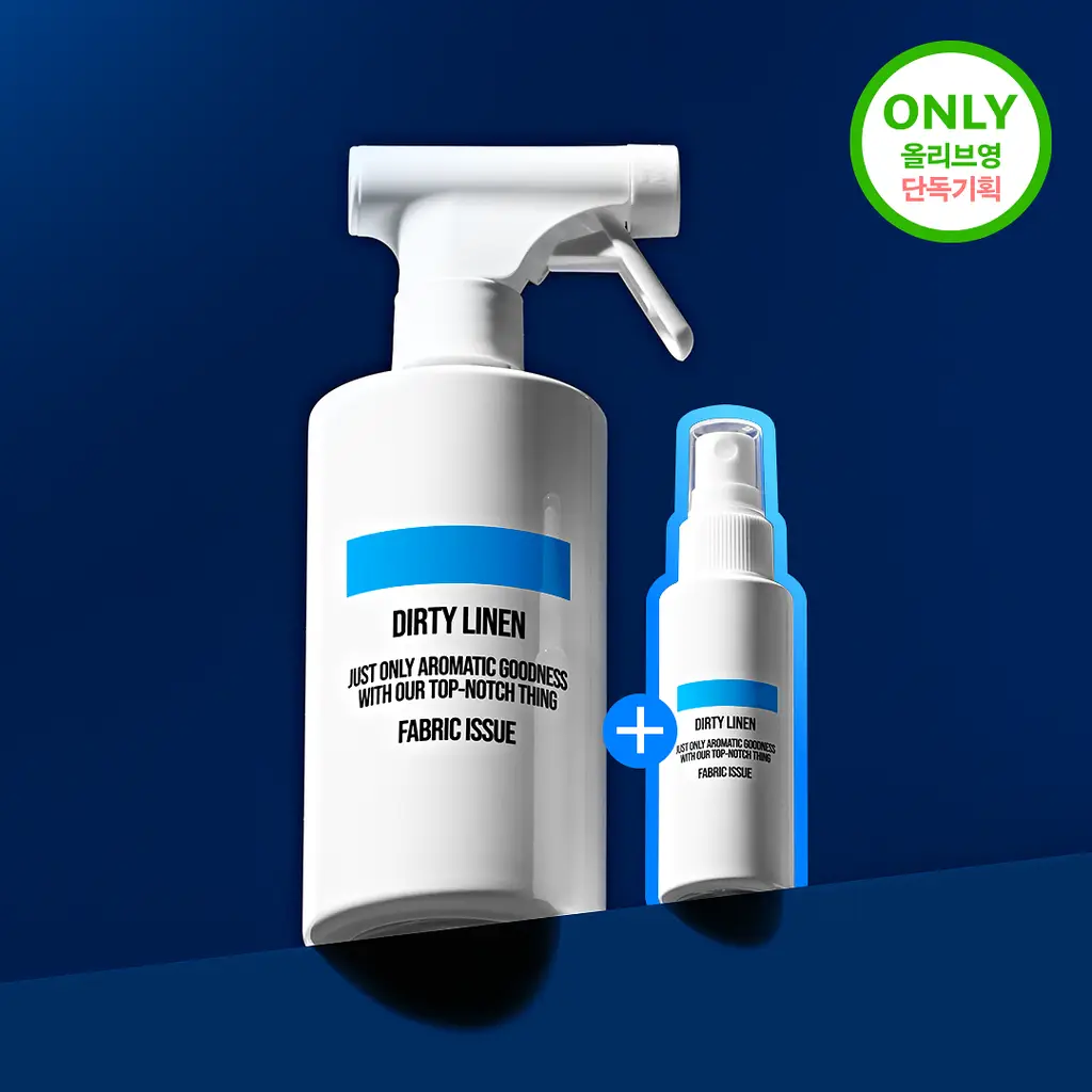 더티린넨 패브릭이슈 섬유탈취제 500ml 기획 (패브릭이슈 섬유 탈취제 50ml 증정)