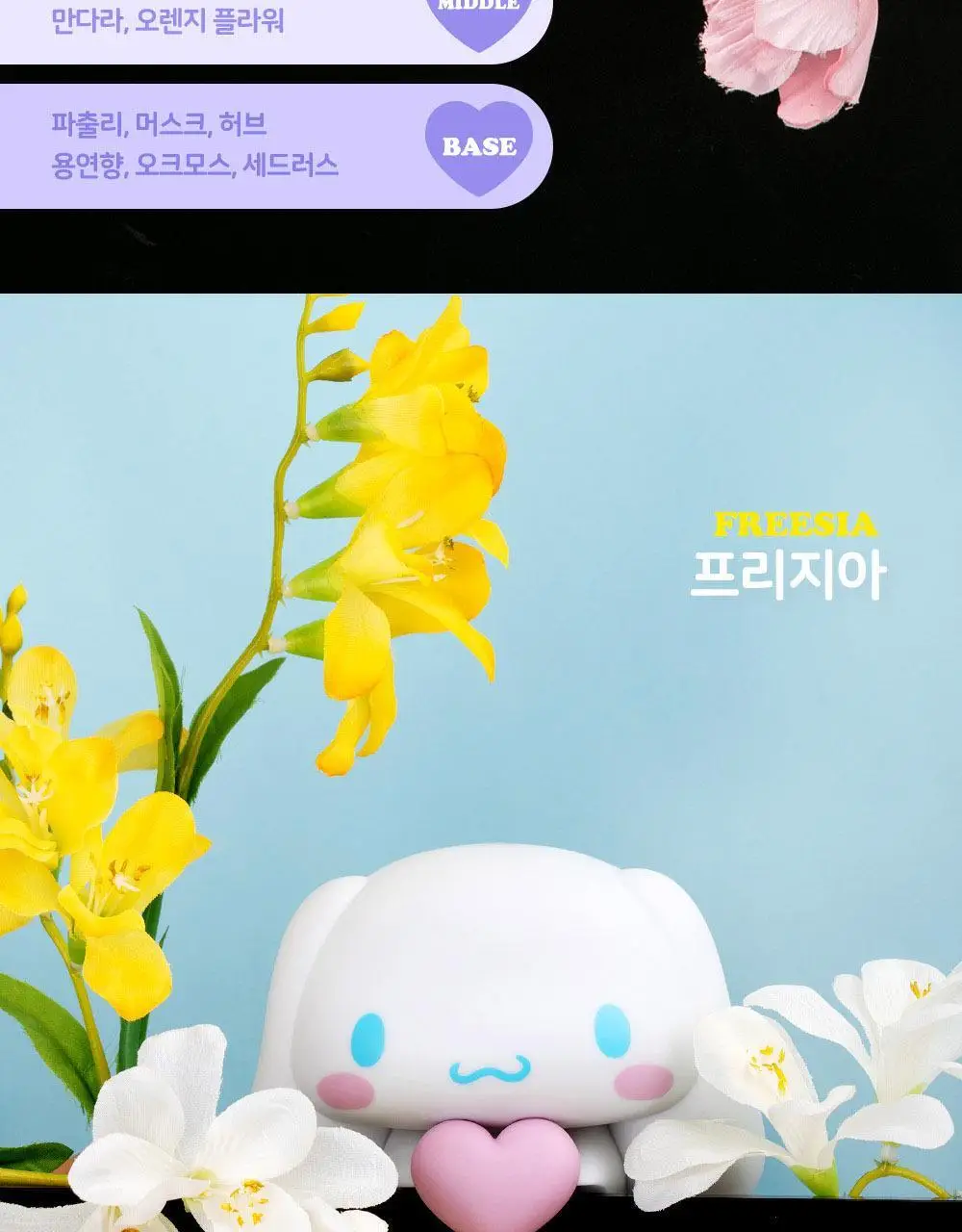 로이체 산리오 모니터 걸이형 방향제 8ml 3종 중 택1(마이멜로디/쿠로미/시나모롤) 상세페이지 15