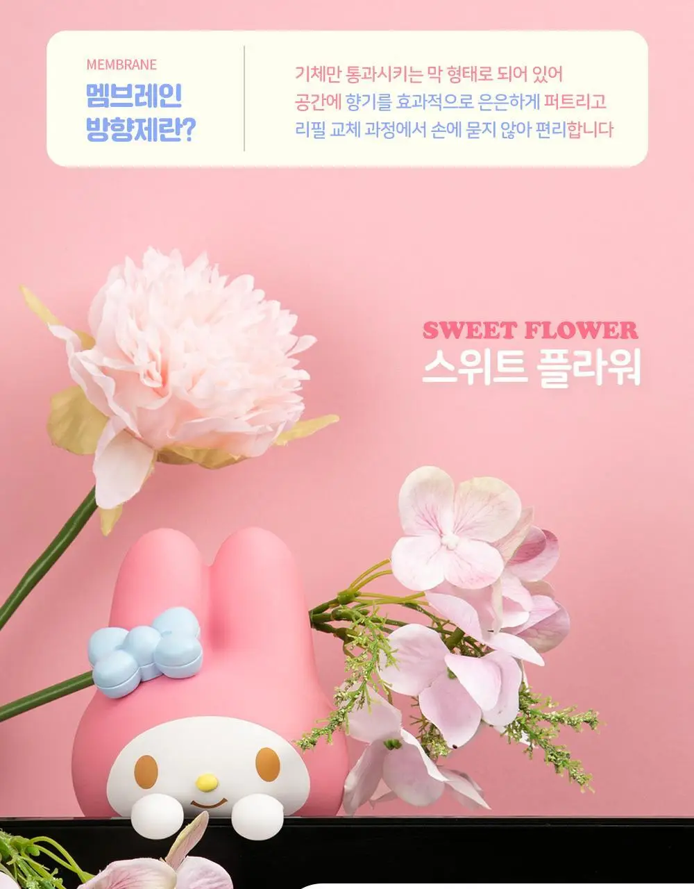 로이체 산리오 모니터 방향제 리필액 8ml * 2개입(스위트플라워,스위트베리) 상세페이지 22