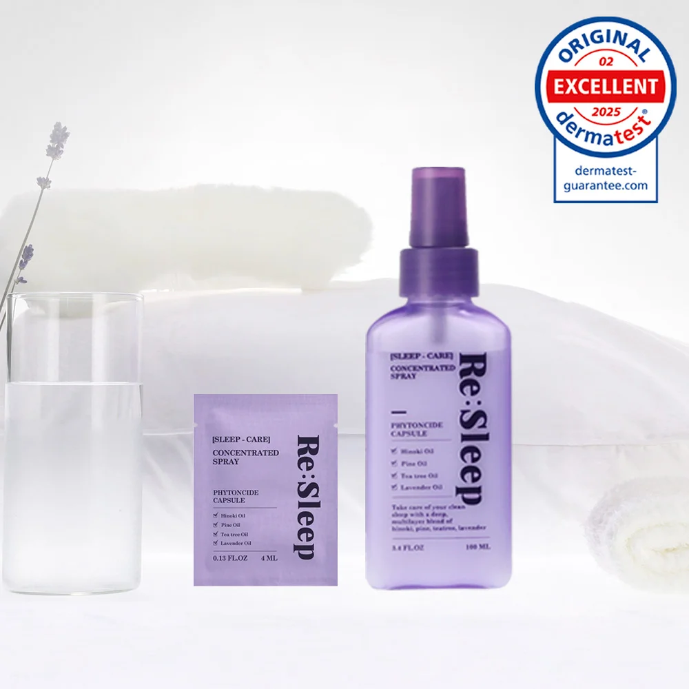 리슬립 슬립 케어 피톤치드 농축 스프레이 휴대용 100ml(오일 3% 캡슐형)