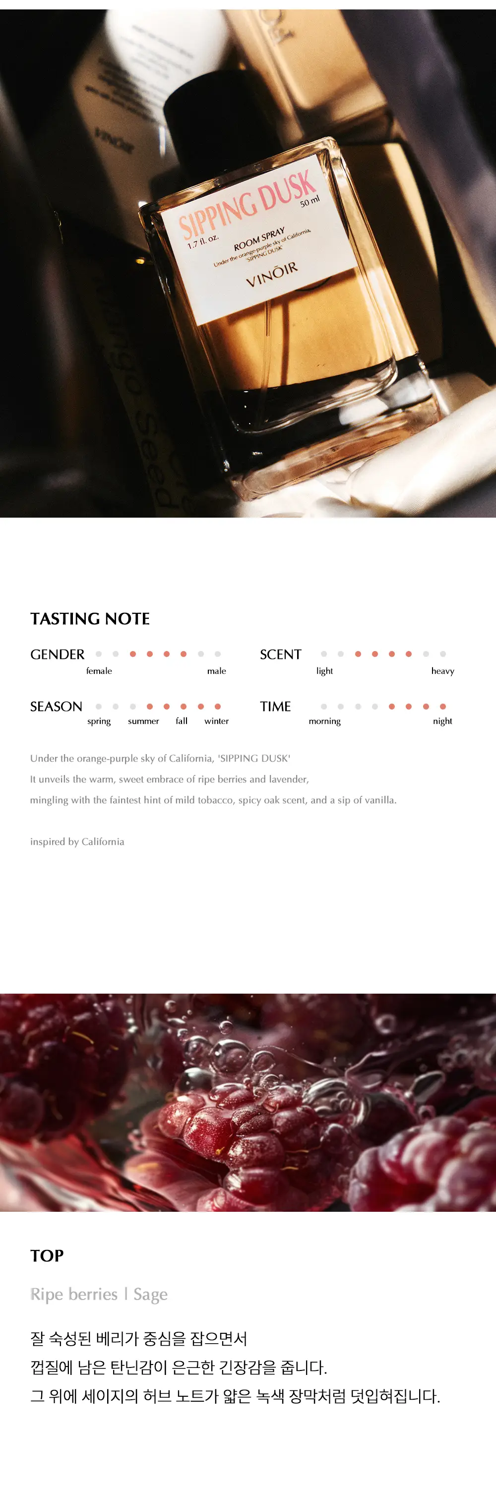 빈느와 디캔팅 룸스프레이 50ml 시핑 더스크 상세페이지 3