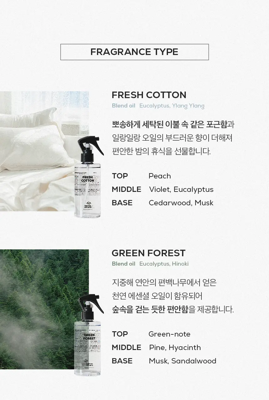 소프소프 룸스프레이 250ml 프레쉬코튼 상세페이지 10