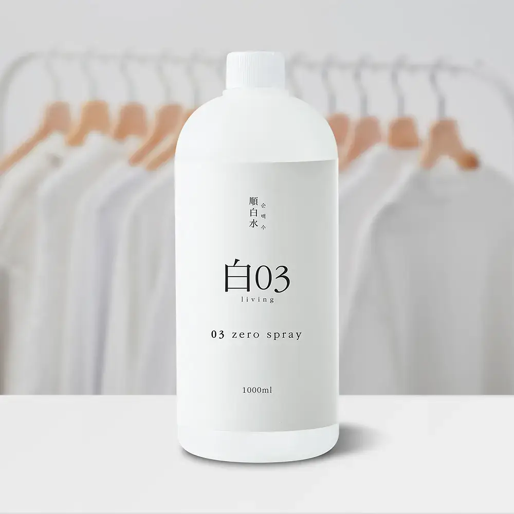 순백수 제로스프레이 리필 1000ml (무향섬유탈취제)