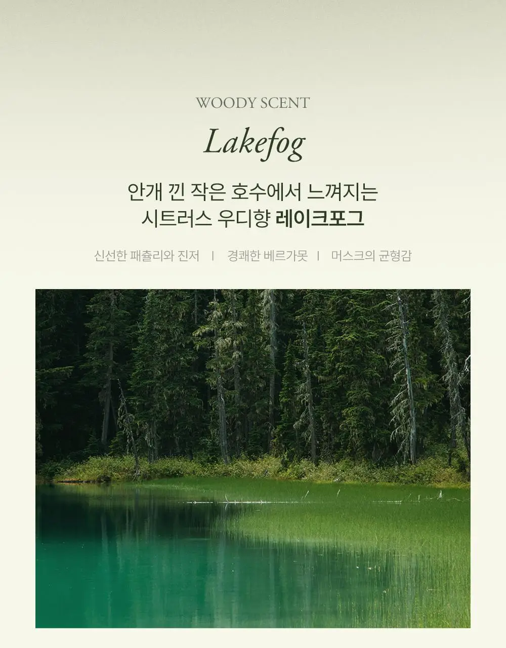 슬로우허밍 우디너리 프래그런스 스프레이 100ml 레이크포그 상세페이지 3