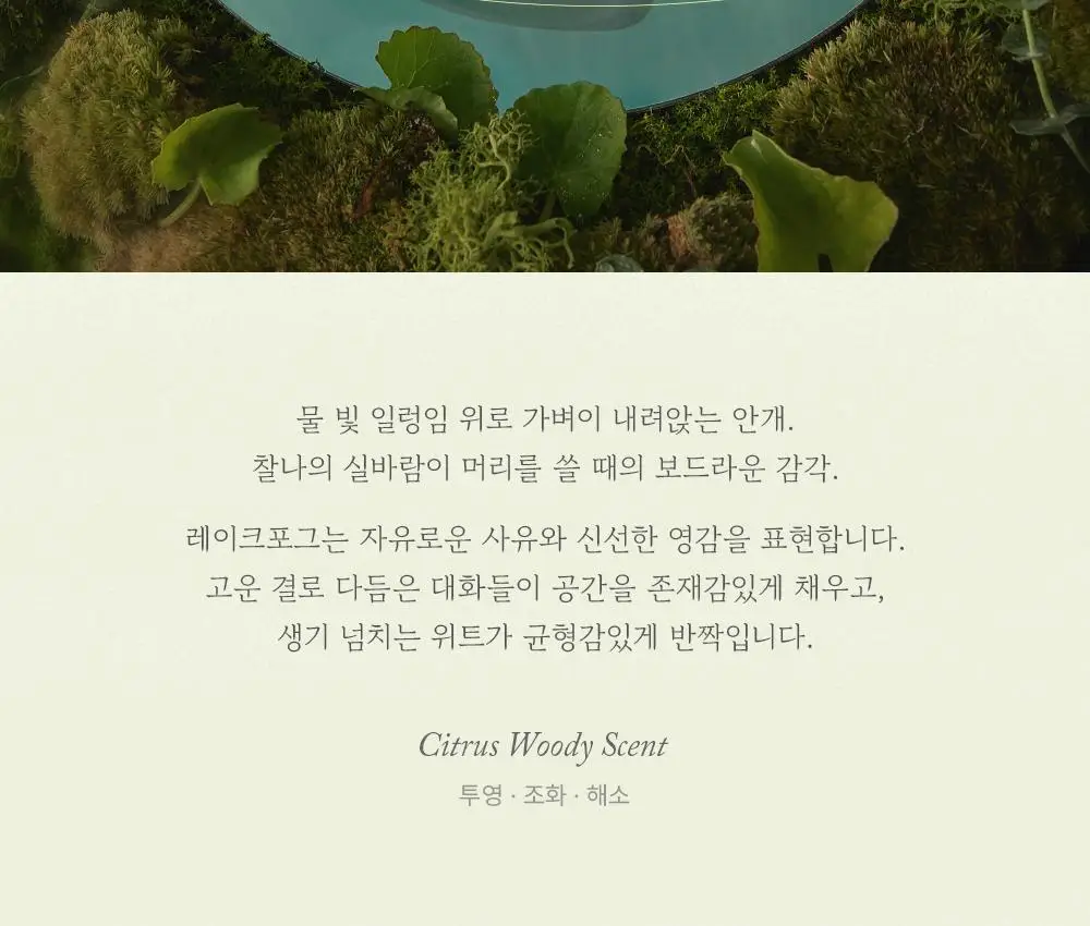 슬로우허밍 우디너리 프래그런스 스프레이 100ml 레이크포그 상세페이지 5