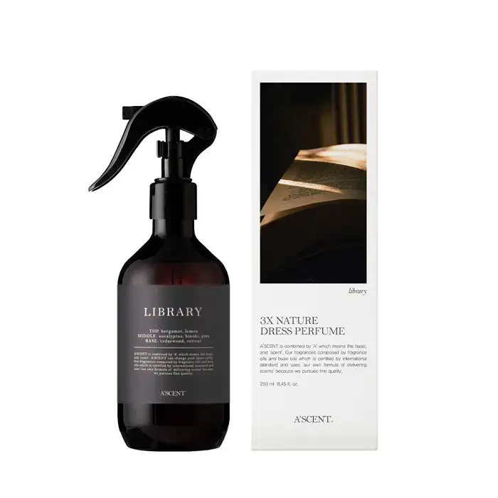 에이센트 섬유향수 네이처 드레스퍼퓸 라이브러리 250ml