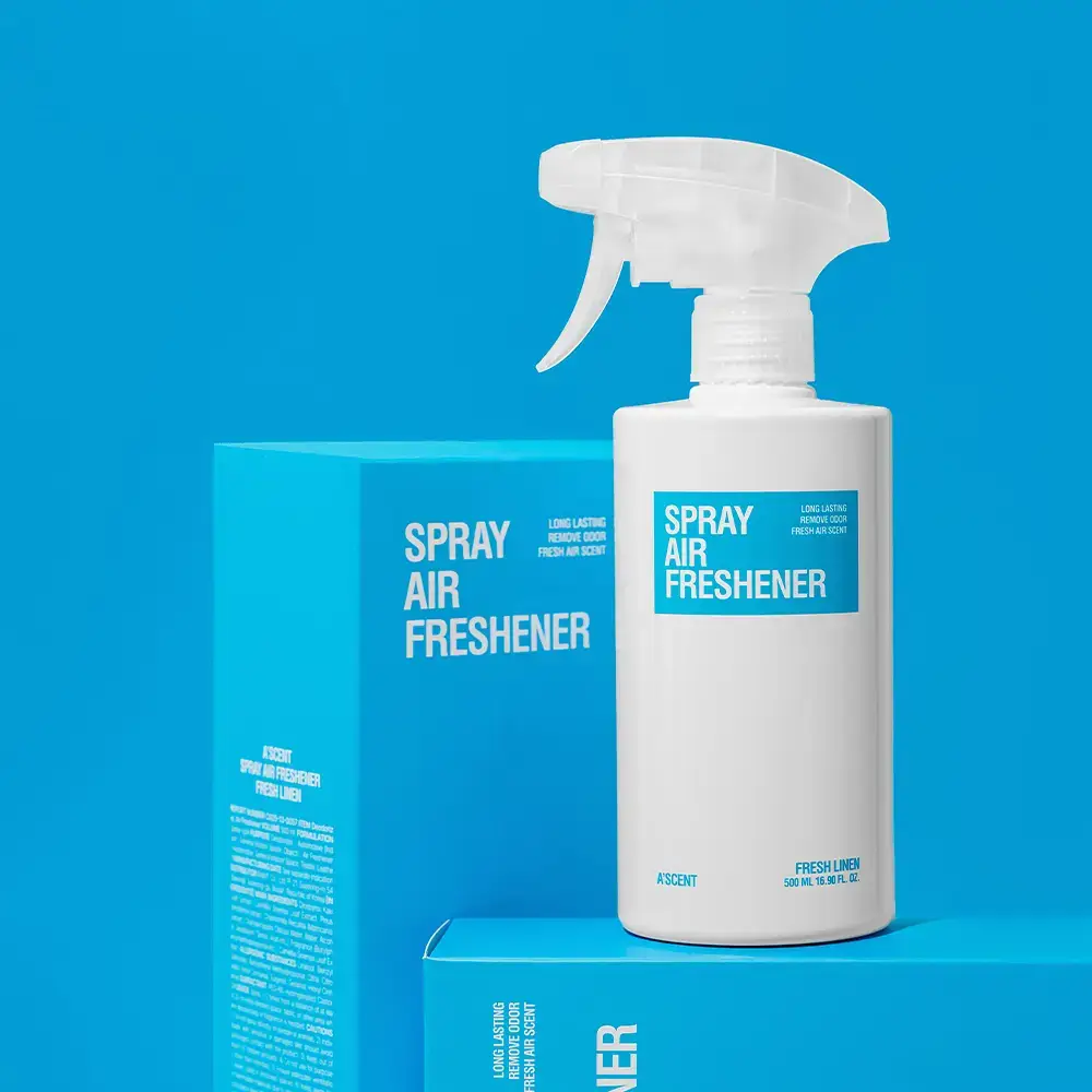 에이센트 스프레이 에어프레셔너 섬유탈취제 프레쉬린넨 500ml