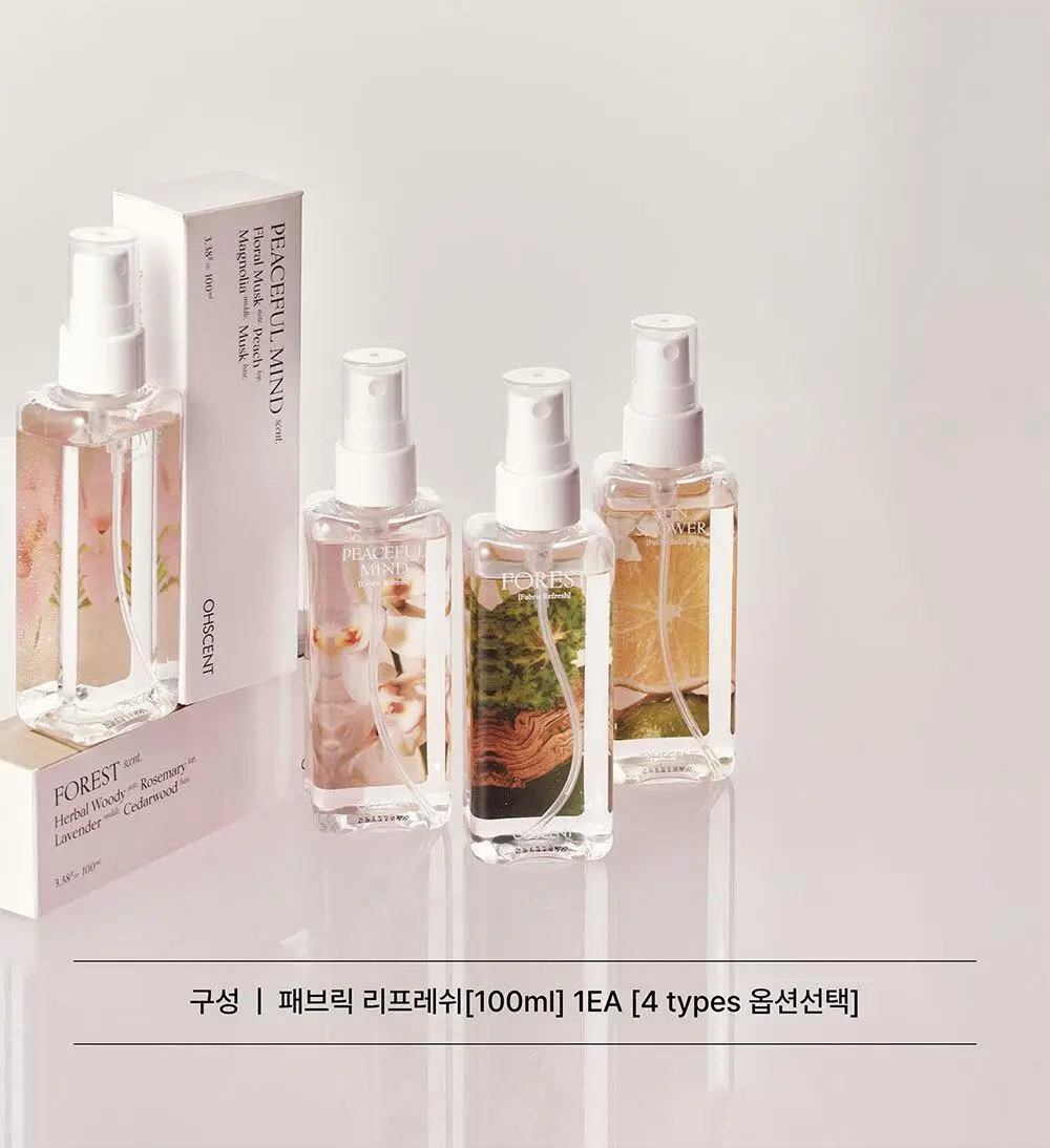 오센트 패브릭 리프레쉬 100ml 4종 택 1 상세페이지 15