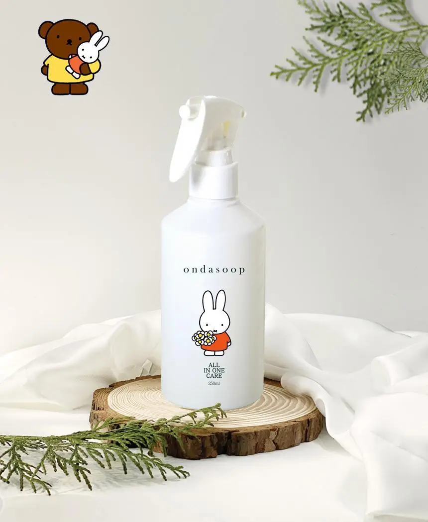 온다숲+미피 맑고맑은 섬유탈취제 250ml (침구/커튼/옷장) 상세페이지 5