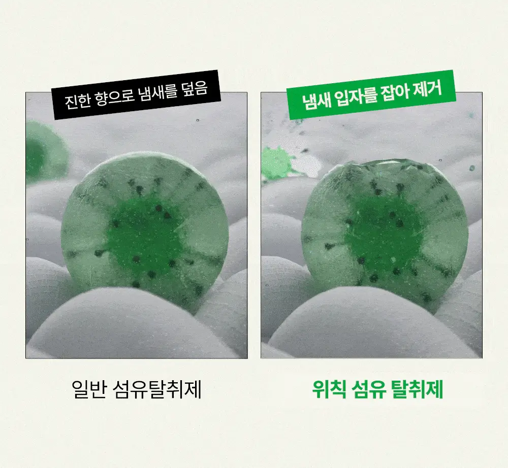 위칙 포켓 소독 섬유 탈취제 20ml 2개입 세트* 상세페이지 7