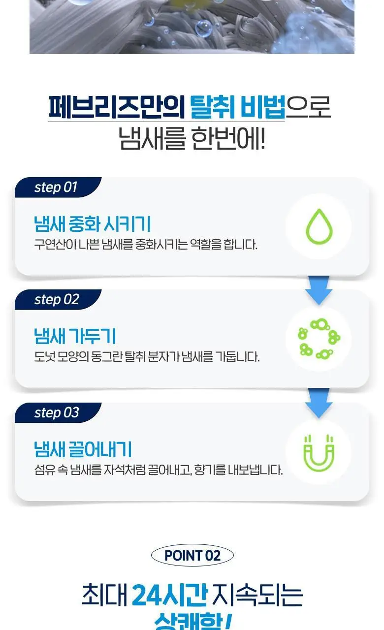 페브리즈 섬유탈취제 용기형 370ml 7종 택 1 상세페이지 5