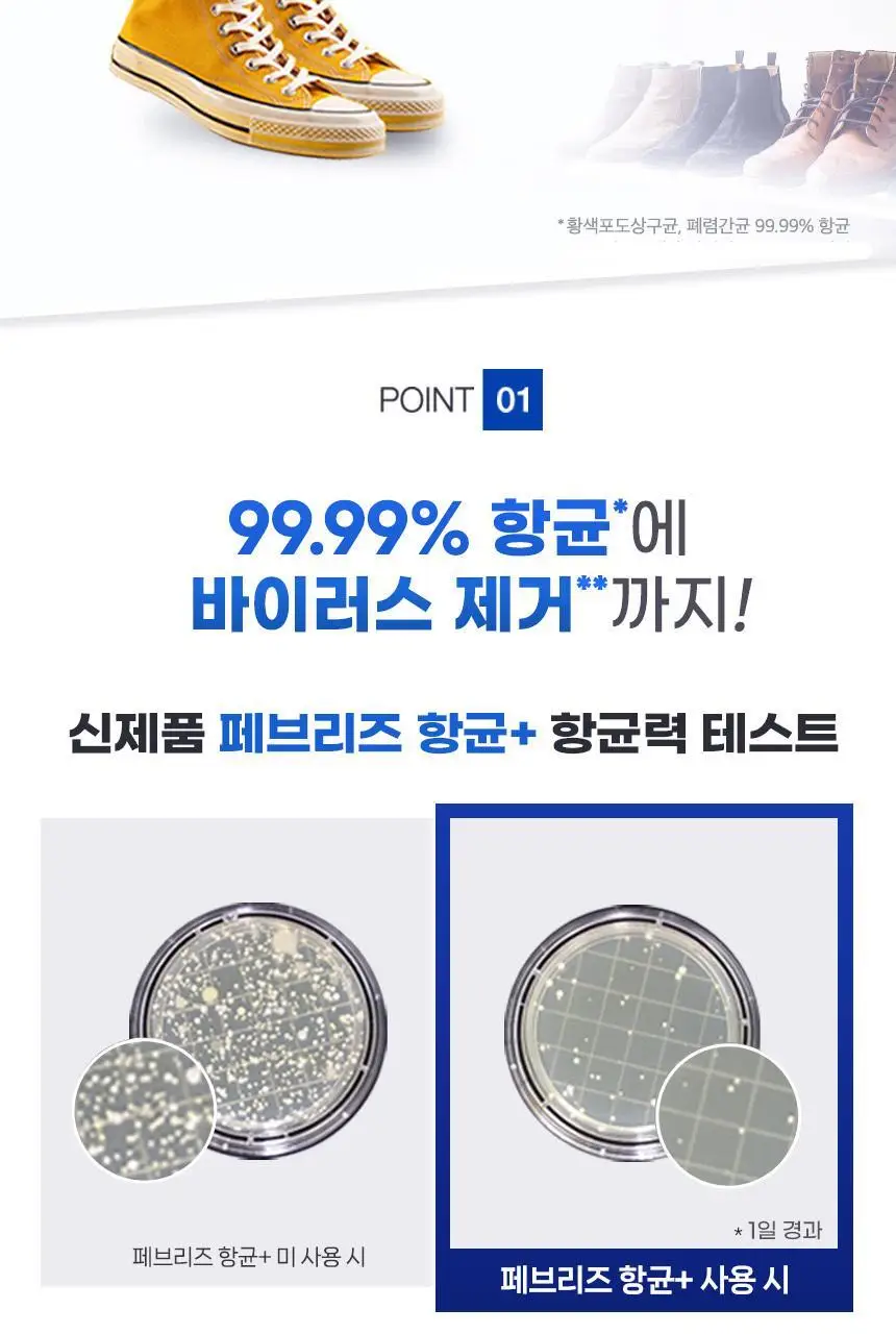 페브리즈 섬유탈취제 항균플러스 용기형 370ml2종 택 1 상세페이지 3