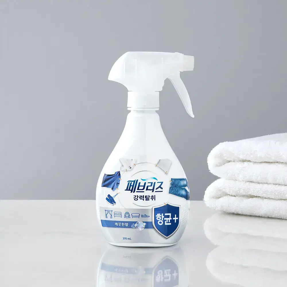 페브리즈 섬유탈취제 항균플러스 용기형 370ml2종 택 1