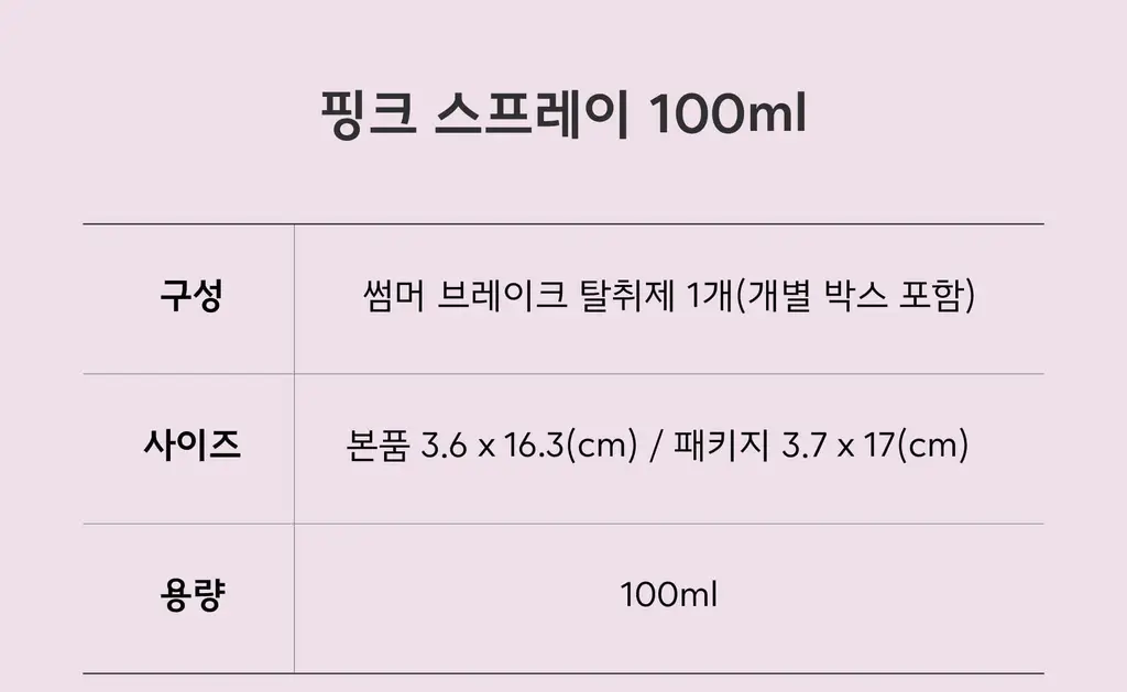 홀리바넘 미니 탈취제 썸머브레이크 100ml 상세페이지 13