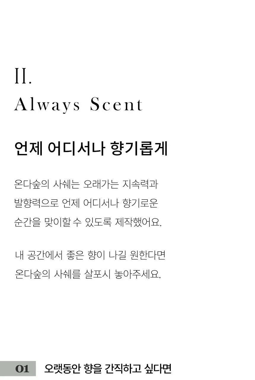 온다숲 나무칩 사쉐 옷장방향제 무화과향 3개입 상세페이지 27