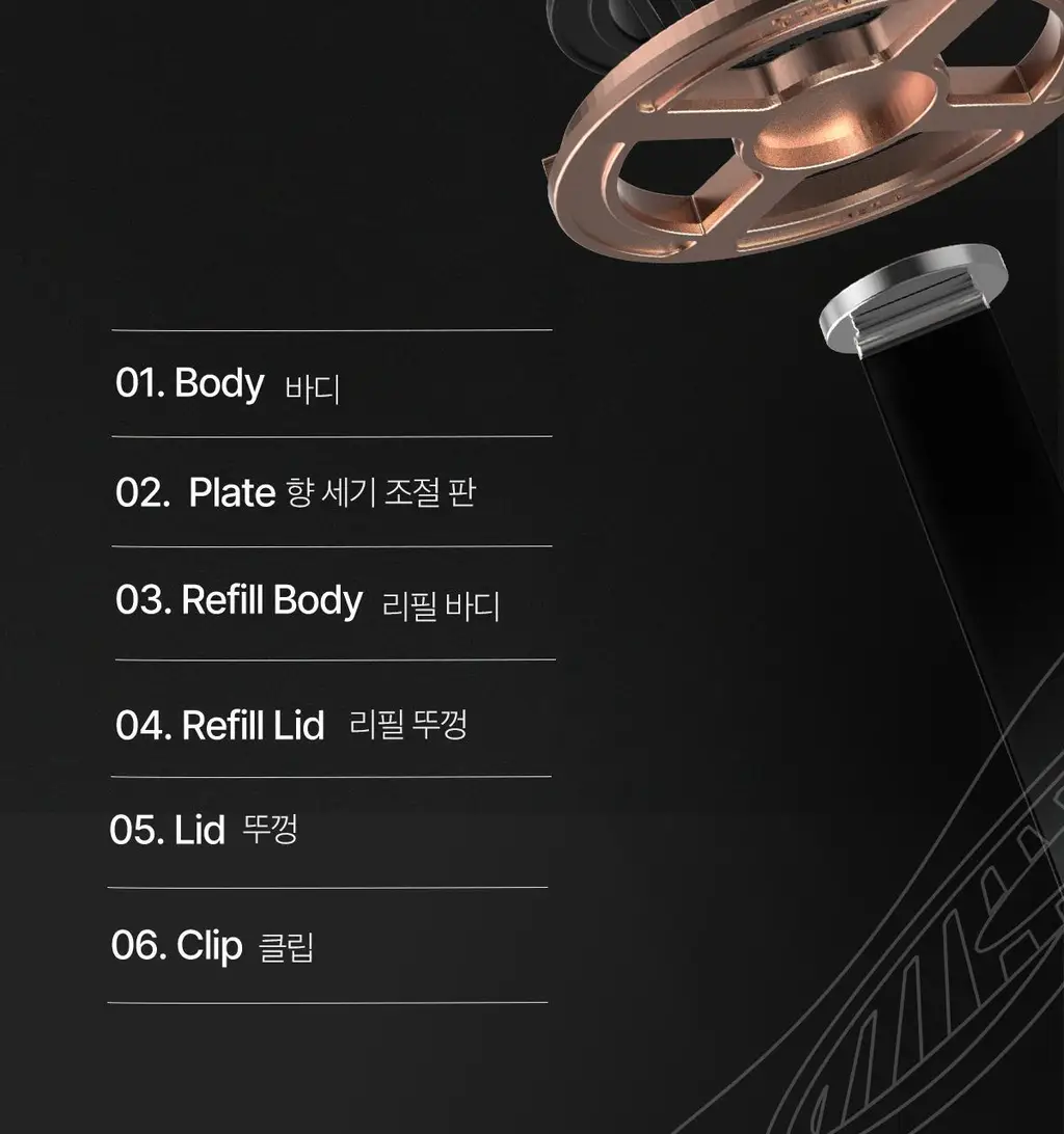 포맨트 퍼퓸 차량용 방향제 코튼허그 3종 택1(크롬블랙/로즈골드/화이트펄) 상세페이지 42