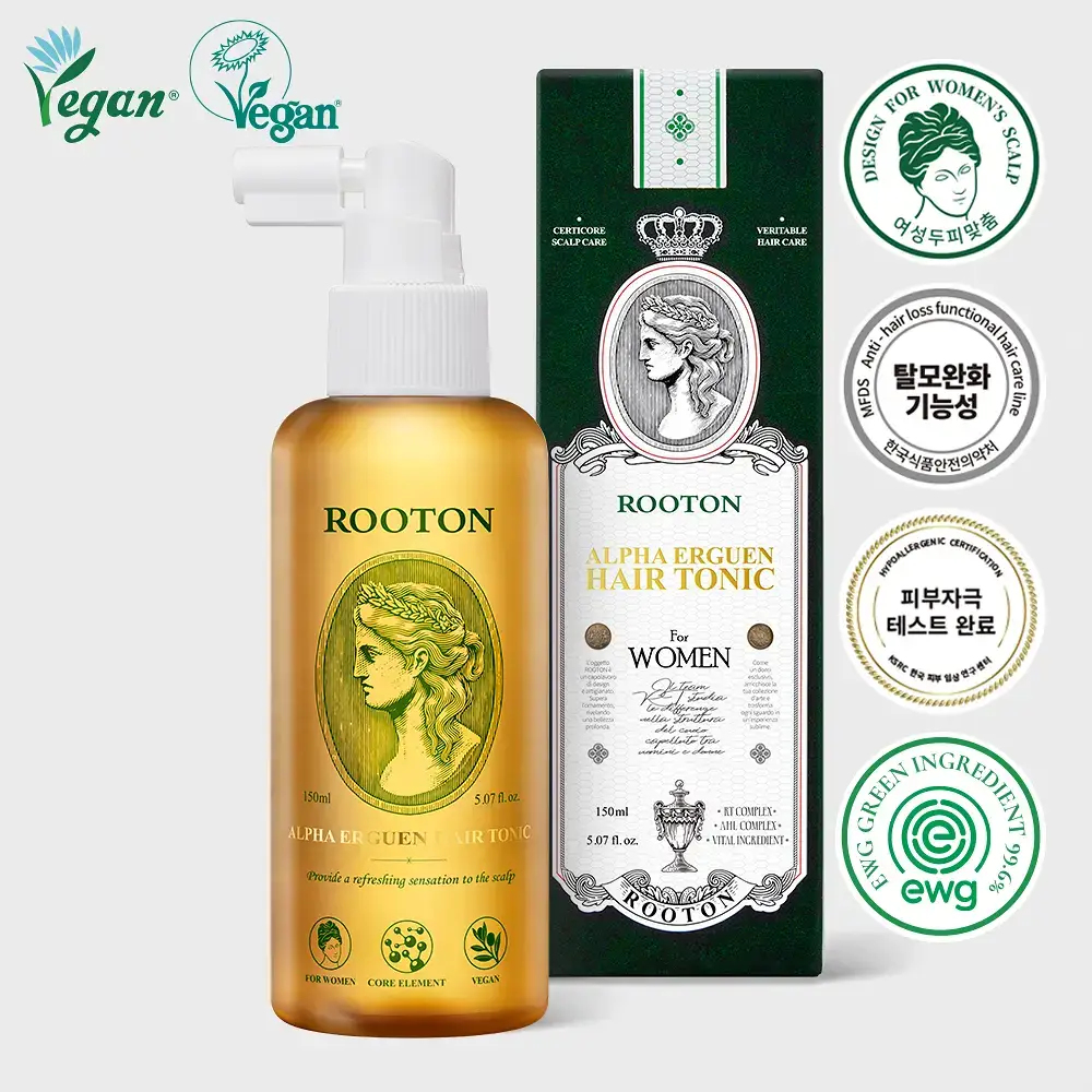 루톤 여성두피용 알파 에르겐 헤어토닉 150ml(탈모증상완화)