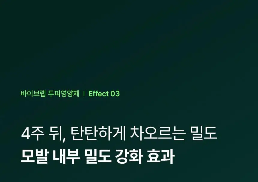 바이브랩 리바이브 헤어 스칼프 인핸싱폼 100ml(단품/기획) 상세페이지 18