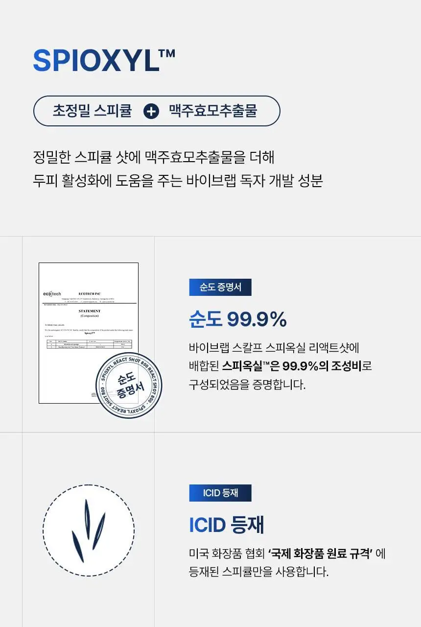 바이브랩 스칼프 스피옥실 리액트샷 400 15ml 상세페이지 14