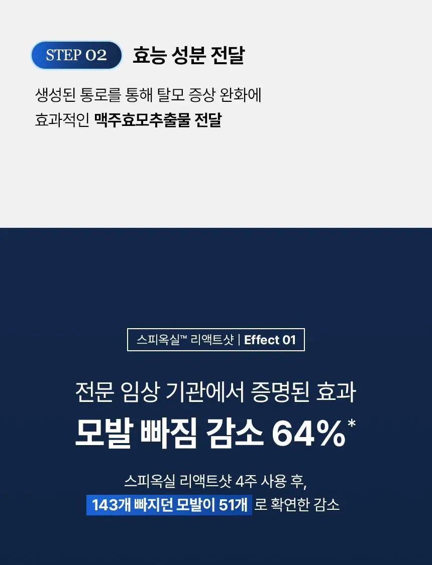 바이브랩 스칼프 스피옥실 리액트샷 800 50ml 상세페이지 8
