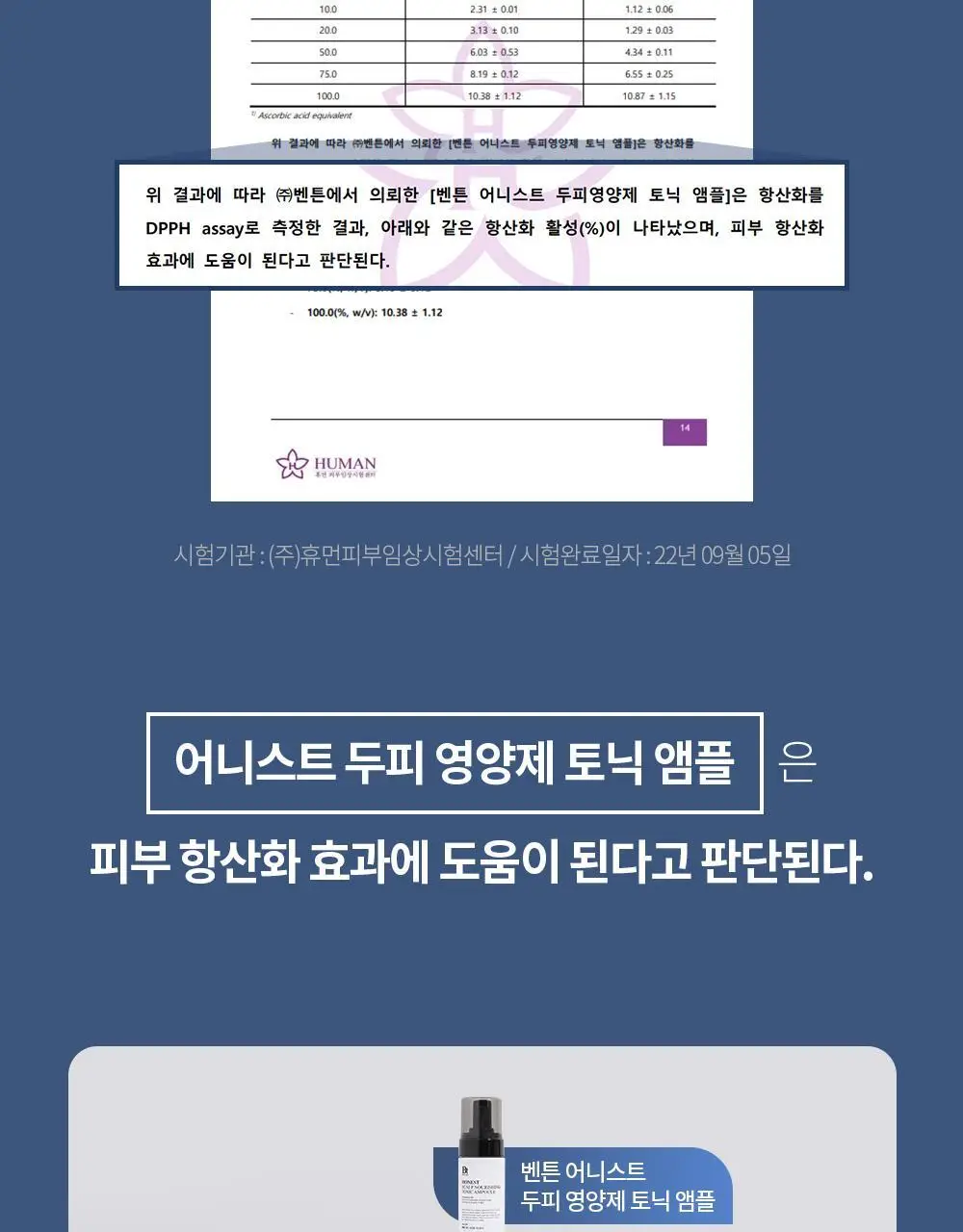 벤튼 어니스트 두피영양제 에센스 토닉 앰플 100ml 상세페이지 52