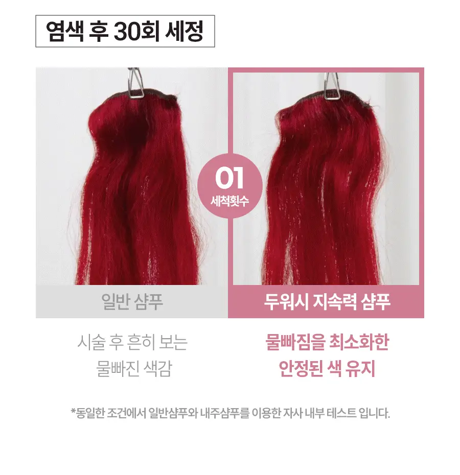 내주 컬앤컬러 지속력 샴푸 500ml (01 시트러스 부케) 상세페이지 8