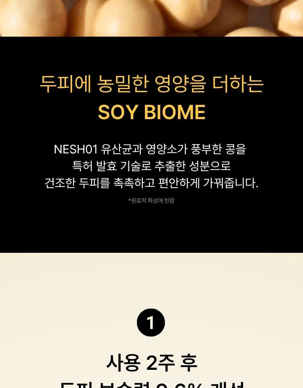 네쉬 소이 바이옴 스칼프 밸런싱 샴푸 480ml 상세페이지 5