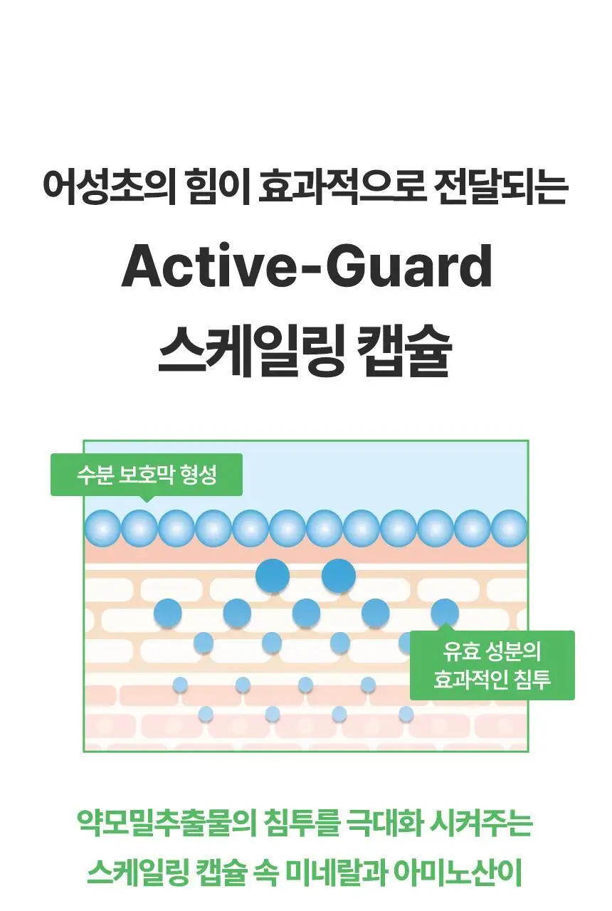 닥터방기원 어성초 민감두피 캡슐 탈모샴푸 740ml 상세페이지 13
