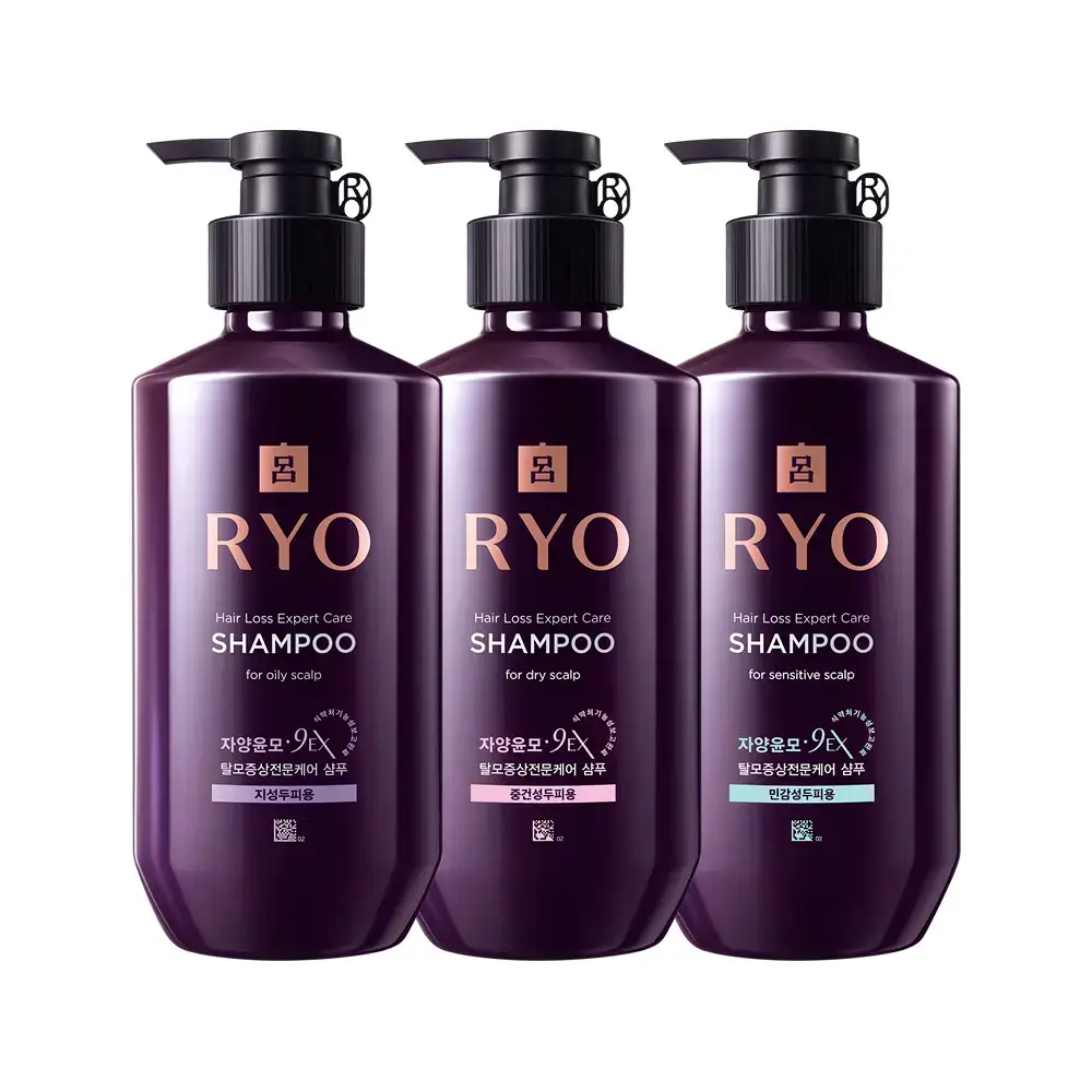 려 자양윤모 샴푸 400ML(지성/중건성/민감성)