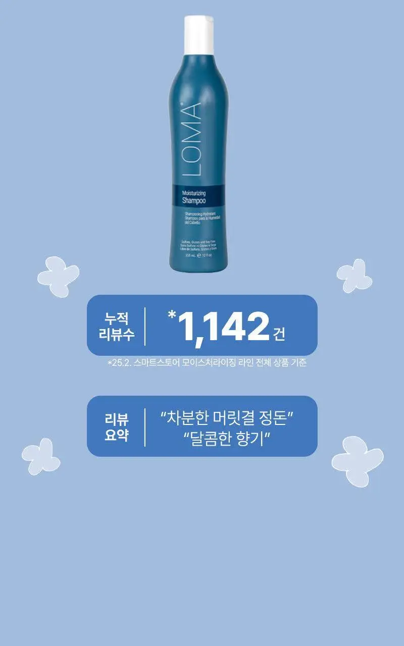 로마 모이스처라이징 샴푸 355ml 상세페이지 4