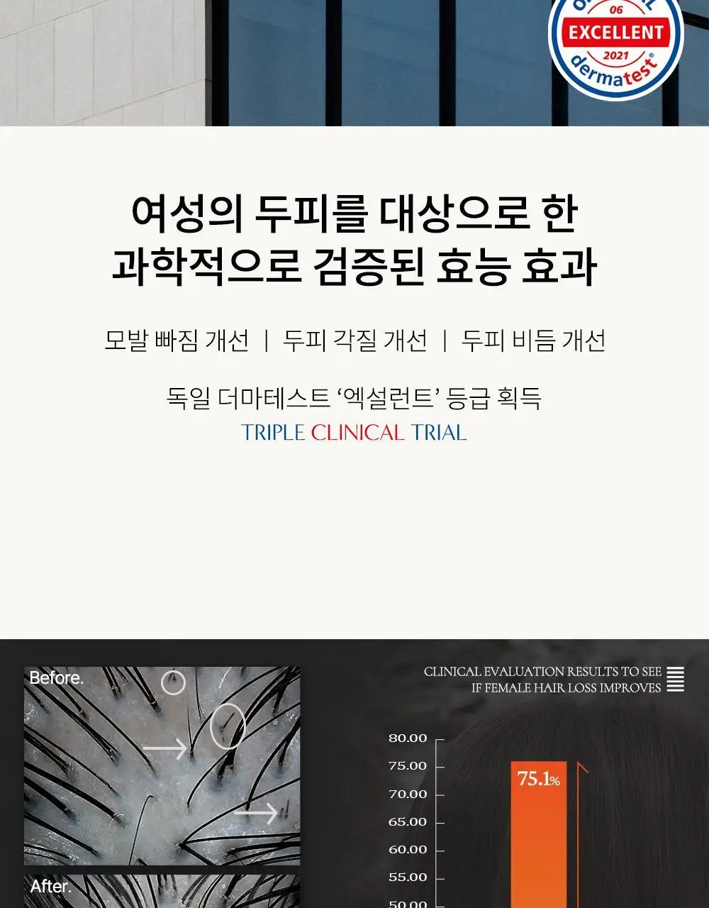 루톤 여성두피용 알파 에르겐 샴푸 500ml(탈모증상완화) 상세페이지 5