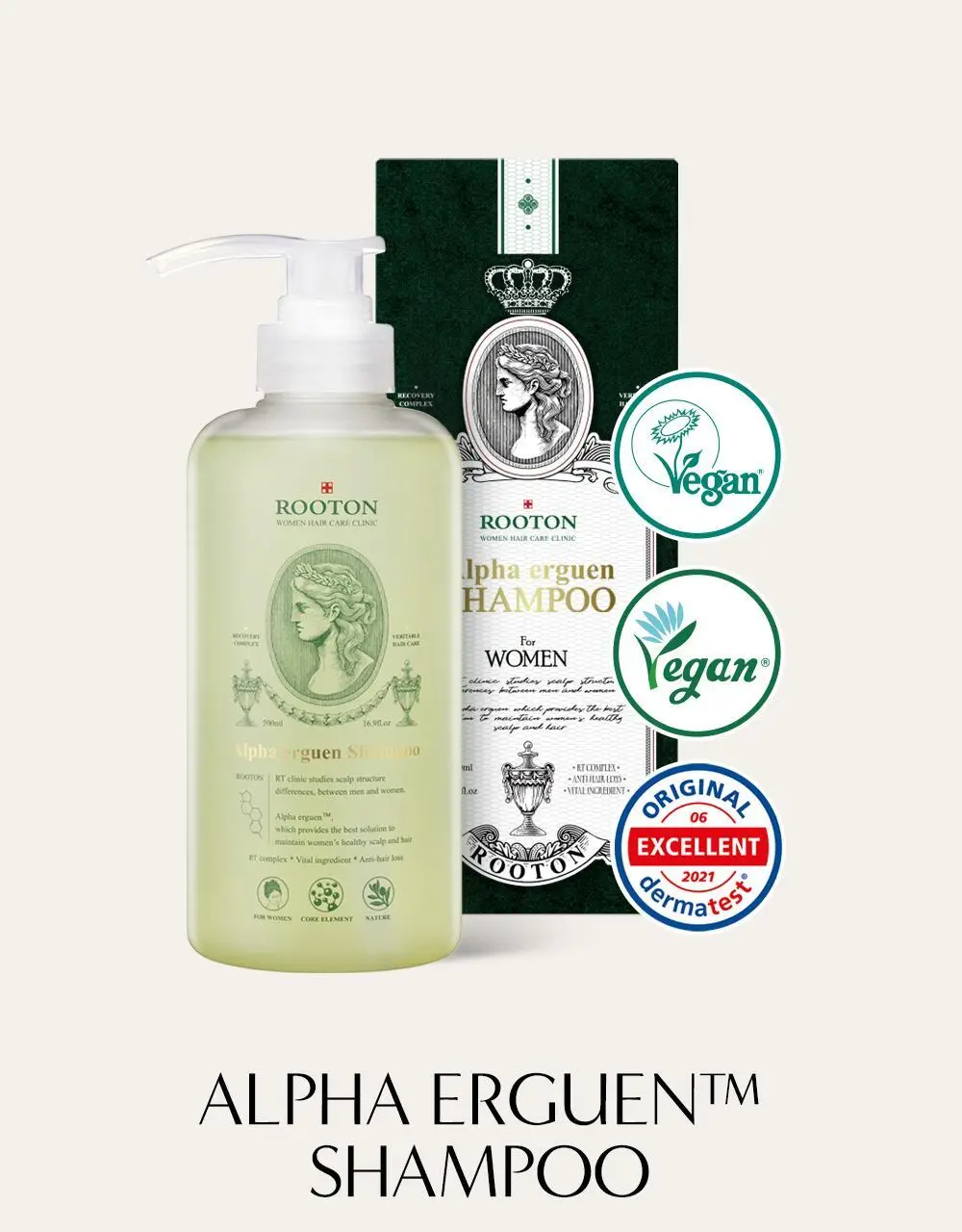 루톤 여성두피용 알파 에르겐 샴푸 500ml(탈모증상완화) 상세페이지 11