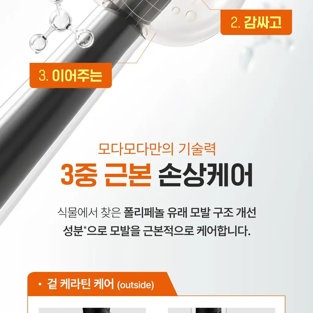 모다모다 제로데미지 리페어 샴푸 500g 상세페이지 12