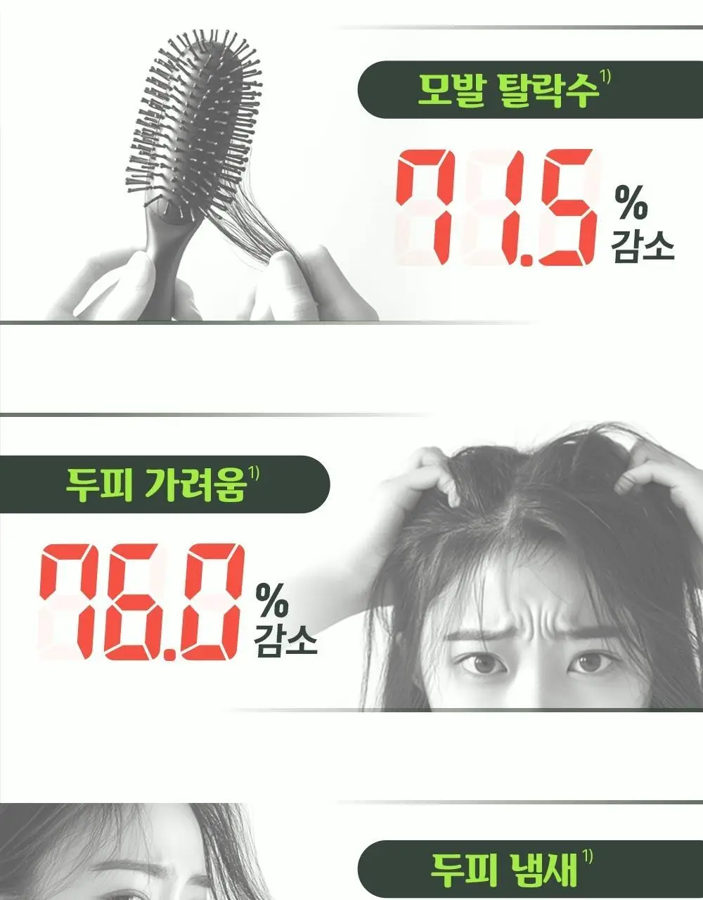 몽잘 바리스칼프 로즈마리샴푸 500ml 단품/기획 (탈모증상완화) 상세페이지 5