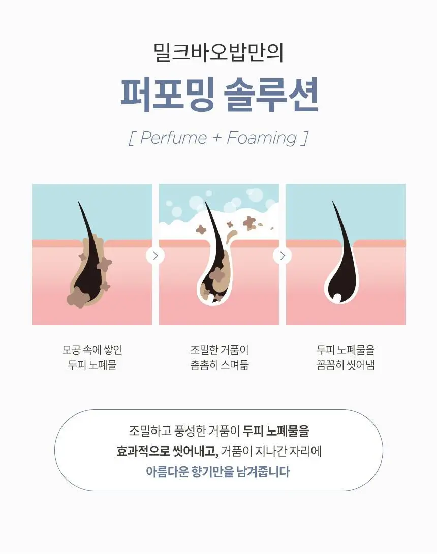밀크바오밥 퍼퓸 샴푸 화이트머스크 더블 기획 (500ml+500ml) 상세페이지 10