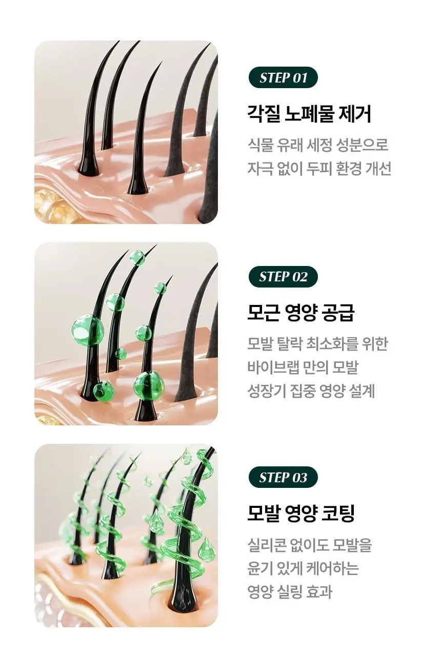 바이브랩 리바이 솔루션 안티 헤어 로스 스칼프 샴푸 500ml 상세페이지 15