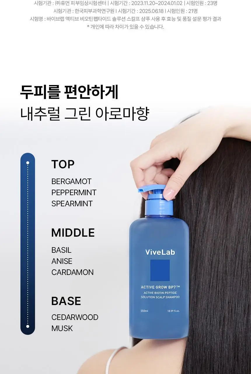 바이브랩 액티브 비오틴 펩타이드 솔루션 탈모 샴푸 상세페이지 34