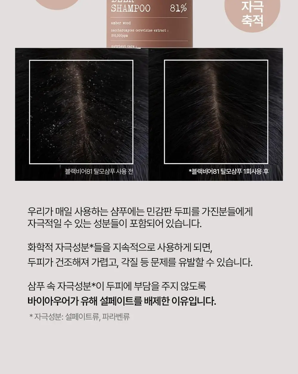 바이아우어 블랙비어 81% 샴푸 510ml 상세페이지 32