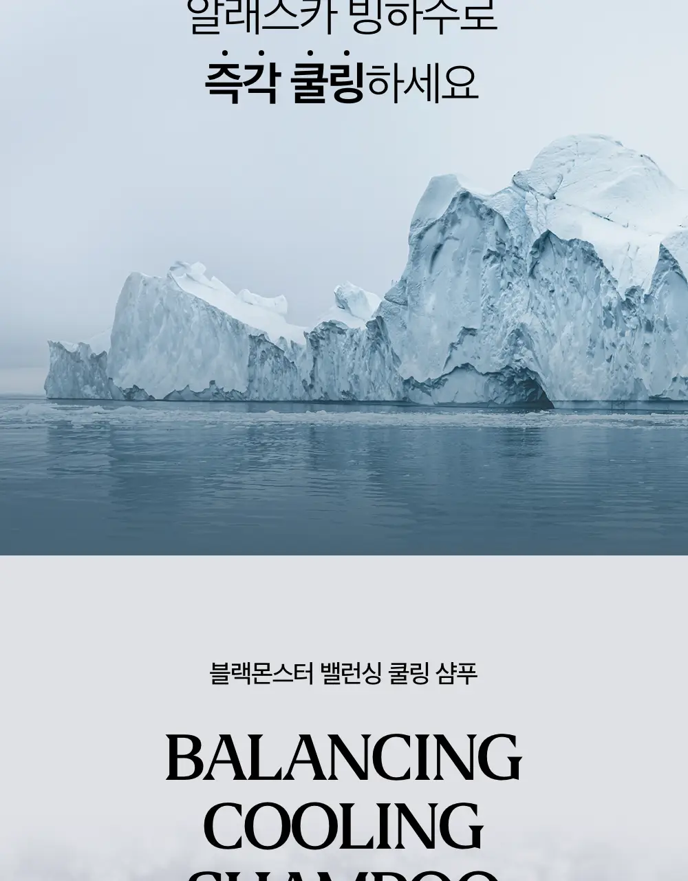 블랙몬스터 밸런싱 쿨링 샴푸 상세페이지 2