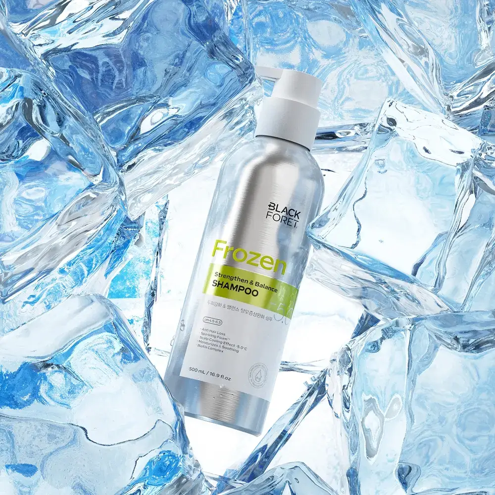 블랙포레 프로즌 두피강화&밸런스 탈모증상완화 샴푸 500ml